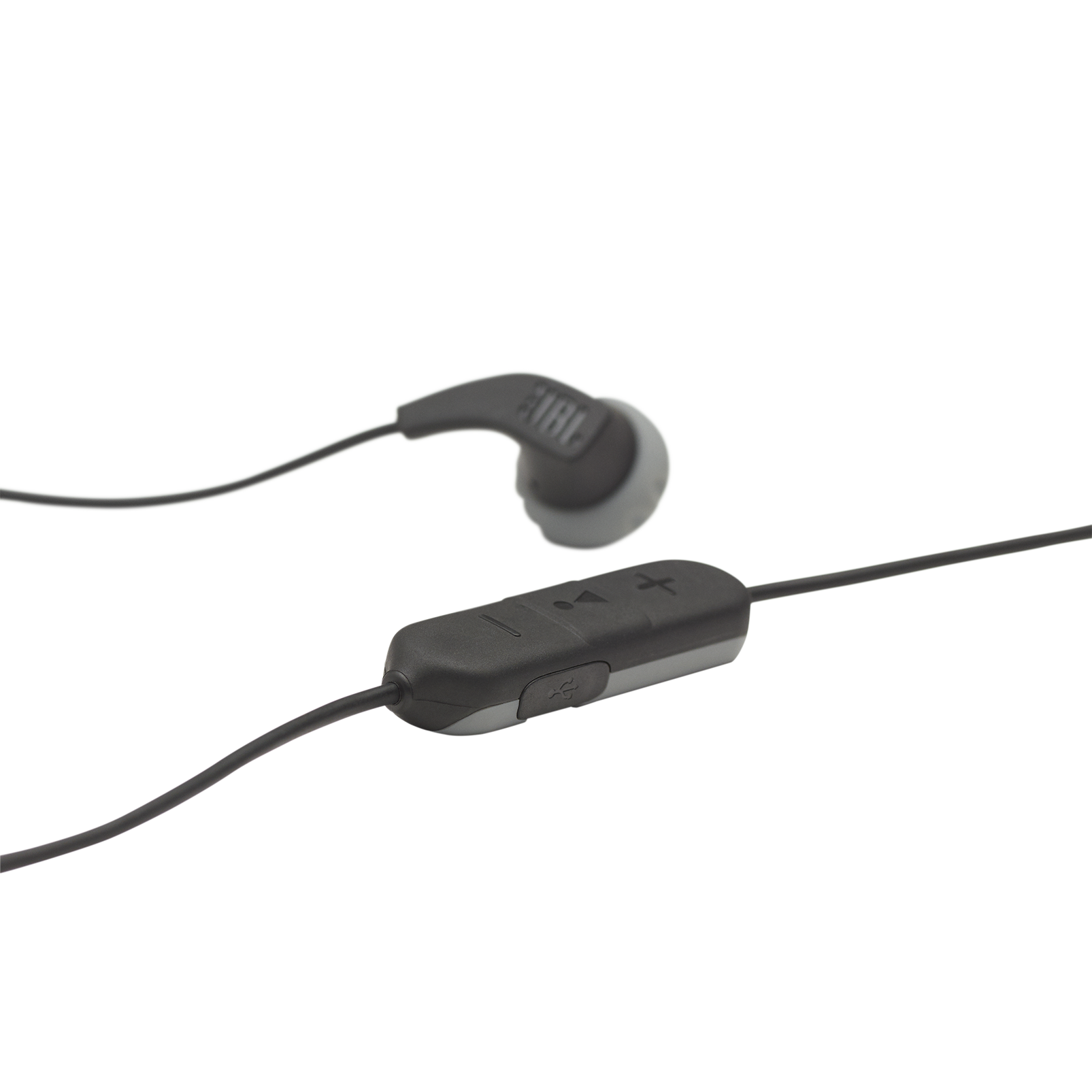 JBL Endurance RUNBT - Black - Sweatproof Wireless In-Ear Sport Headphones - Detailshot 5